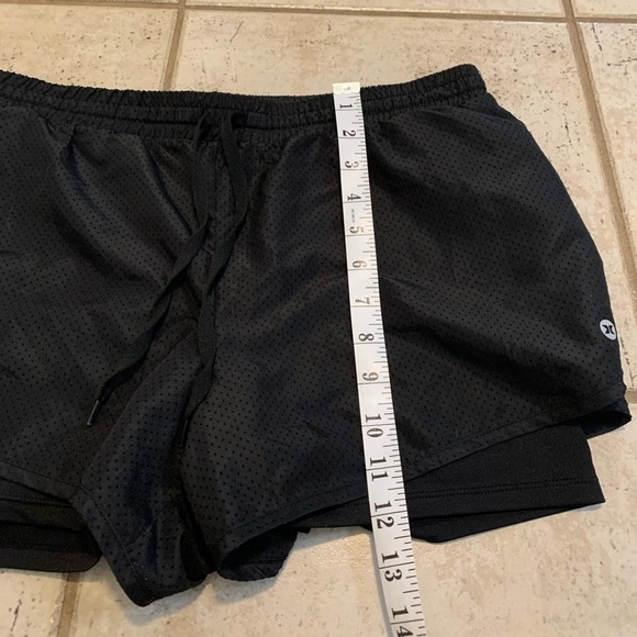 💜 RBX Black Athletic Running Shorts with Inner Liner - Size M - Picture 8 of 8
